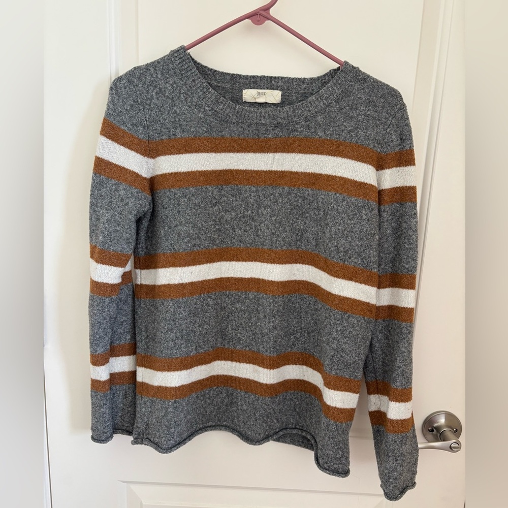 soft grey Pinque sweater